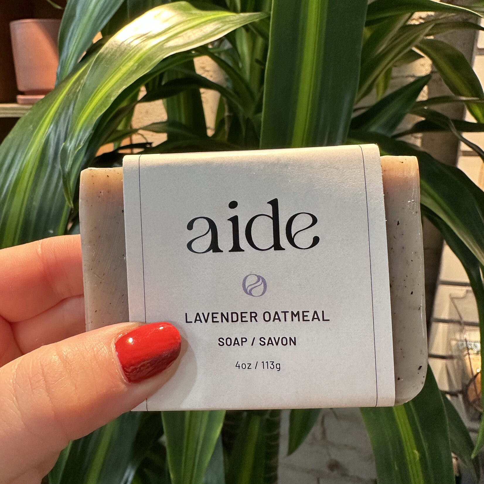 Aide Bodycare Soap Lavender Oatmeal