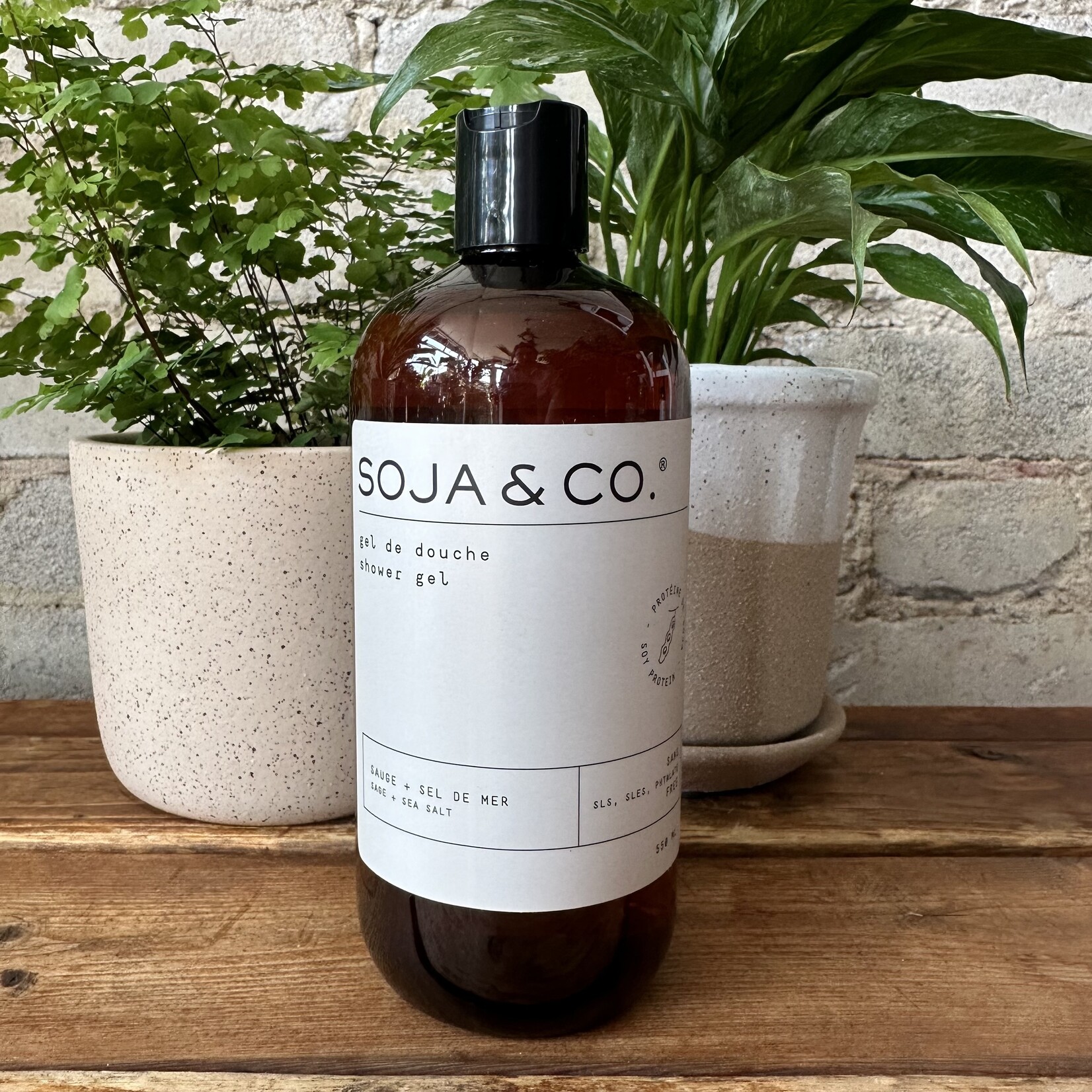 Soja & Co. Shower Gel (Soja & Co.) Sage & Sea Salt