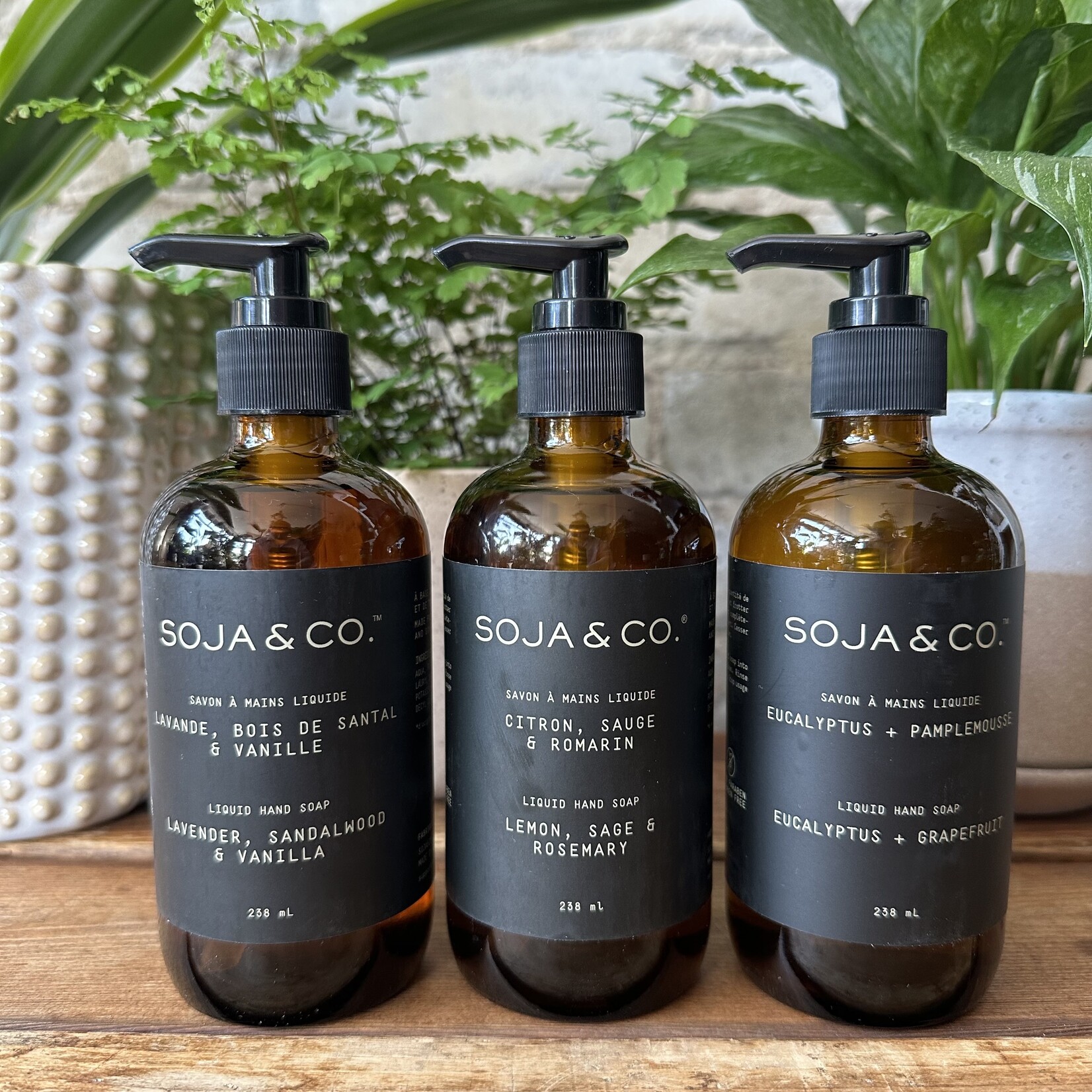 Soja & Co. Luxe Hand Soap (Soja & Co.) Eucalyptus & Grapefruit