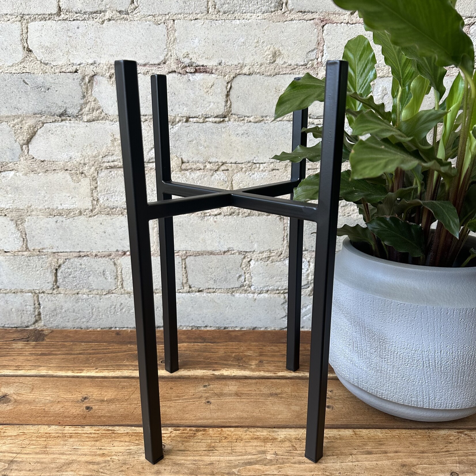 Assorted Pots ASCOT Metal Stand - Black Mini