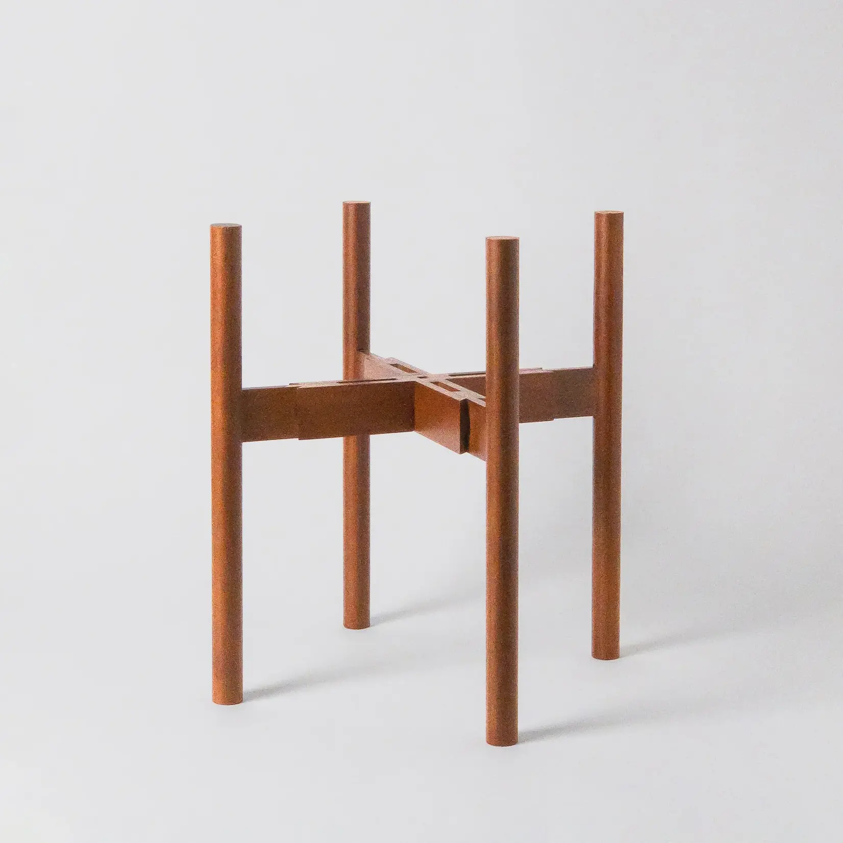 Kanso Designs Adjustable Bamboo Plant Stand by Kanso (Dark)