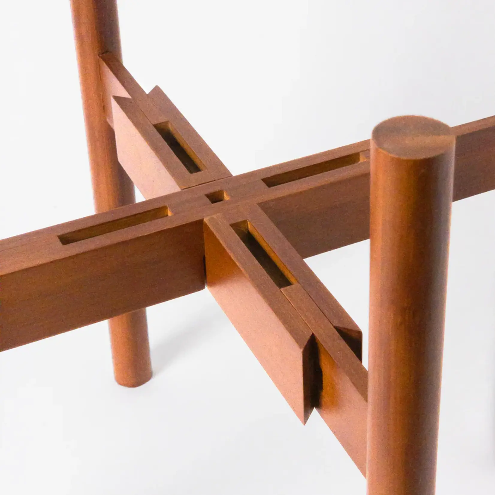 Adjustable Bamboo Plant Stand by Kanso (Dark)