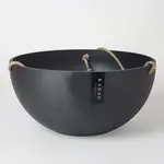 Hanging Upcycled Planter (Kanso Designs) Black (fits 8")