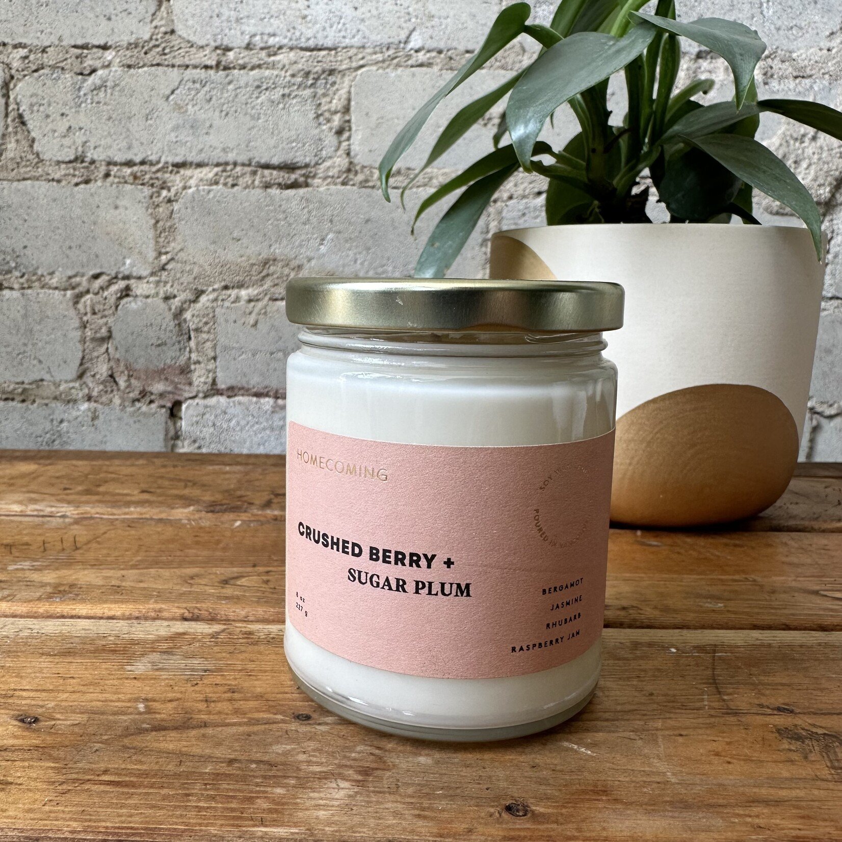 Homecoming Homecoming Candle 8 oz. Crushed Berry + Sugar Plum