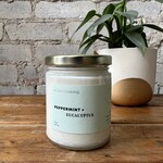 Homecoming Homecoming Candle 8 oz.  Pepermint + Eucalyptus