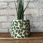 Vicky Makes Ceramics Green Brushstroke 5"