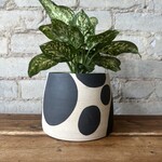 Vicky Makes Ceramics Black Blob 5"