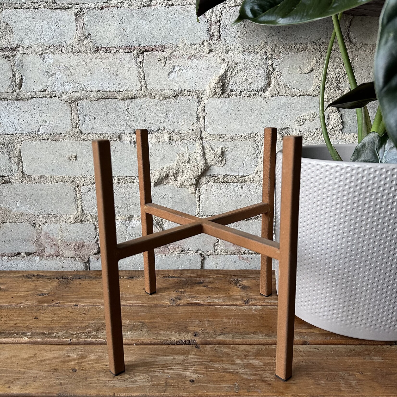ASCOT Metal Stand - Rust Short