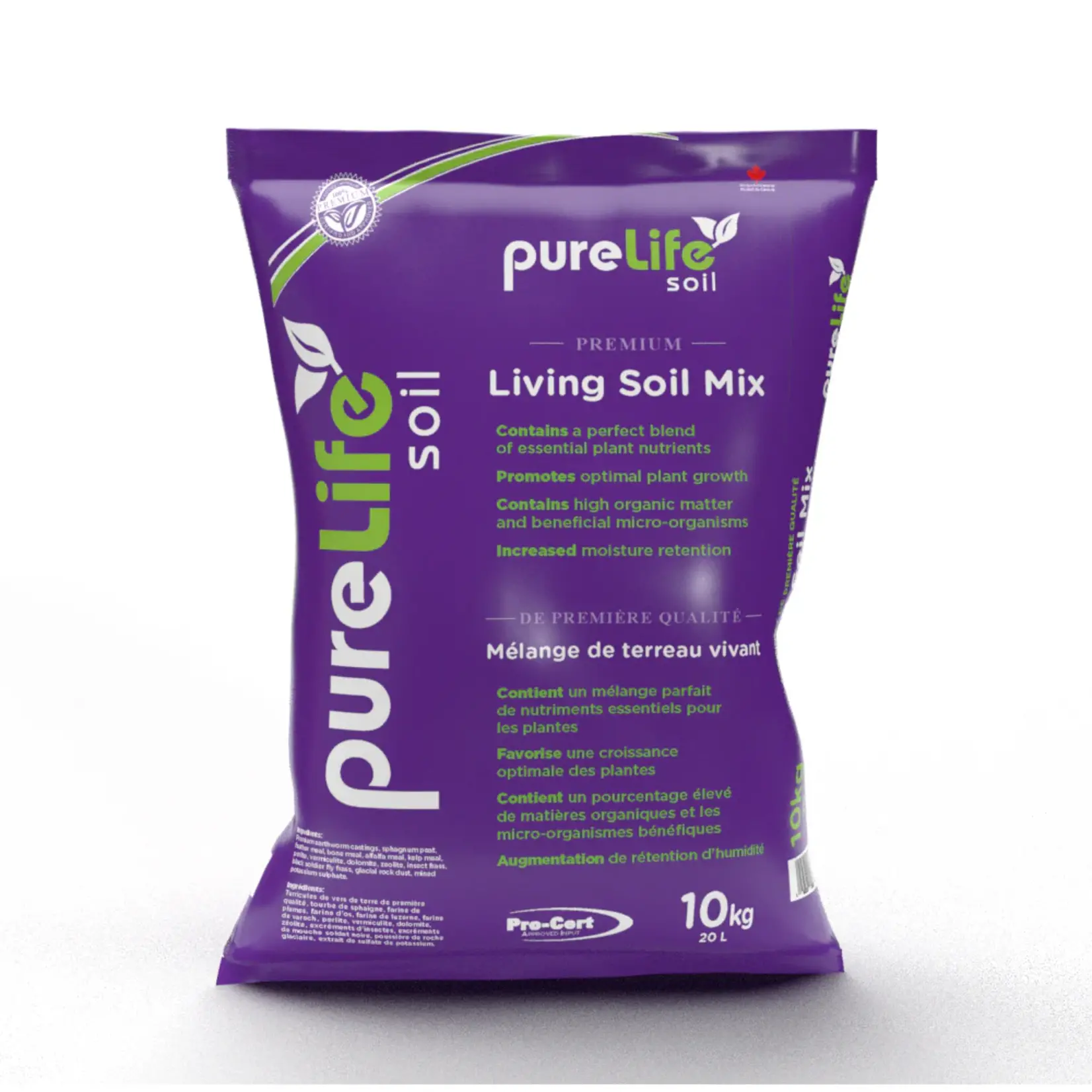 Living Soil by Pure Life (20L)