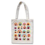 Badger & Burke Tote Bag: Rainbows