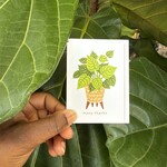 Linden Paper Co. Mini Greeting Card — Many Thanks