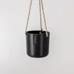 Hanging Planter by Kanso - Black (fits 4")