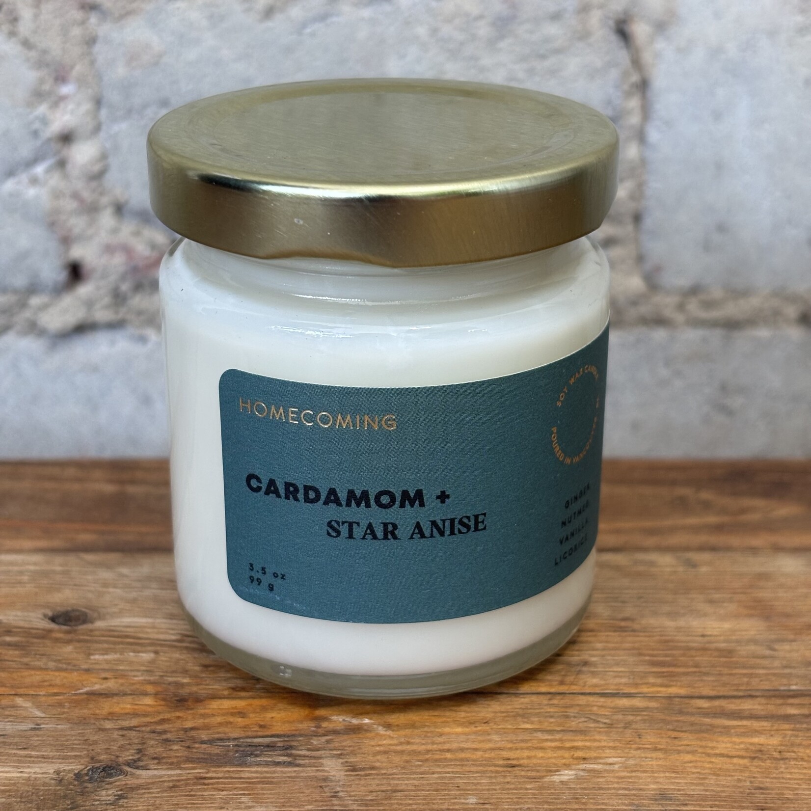 Homecoming Candle 3.5oz Cardamom & Star Anise