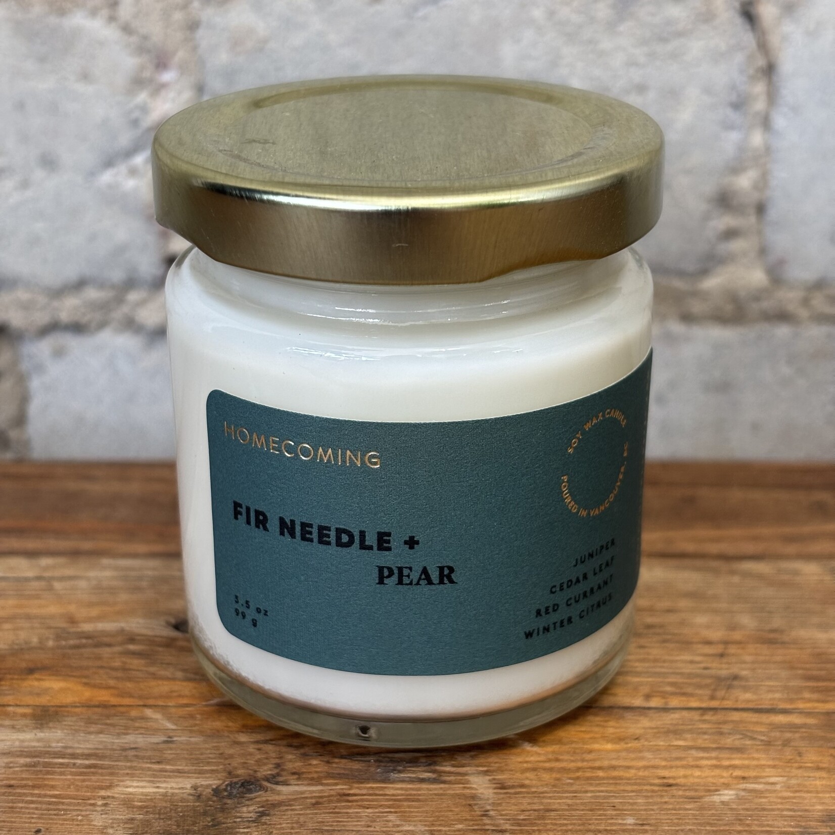Homecoming Candle 3.5oz Fir Needle & Pear