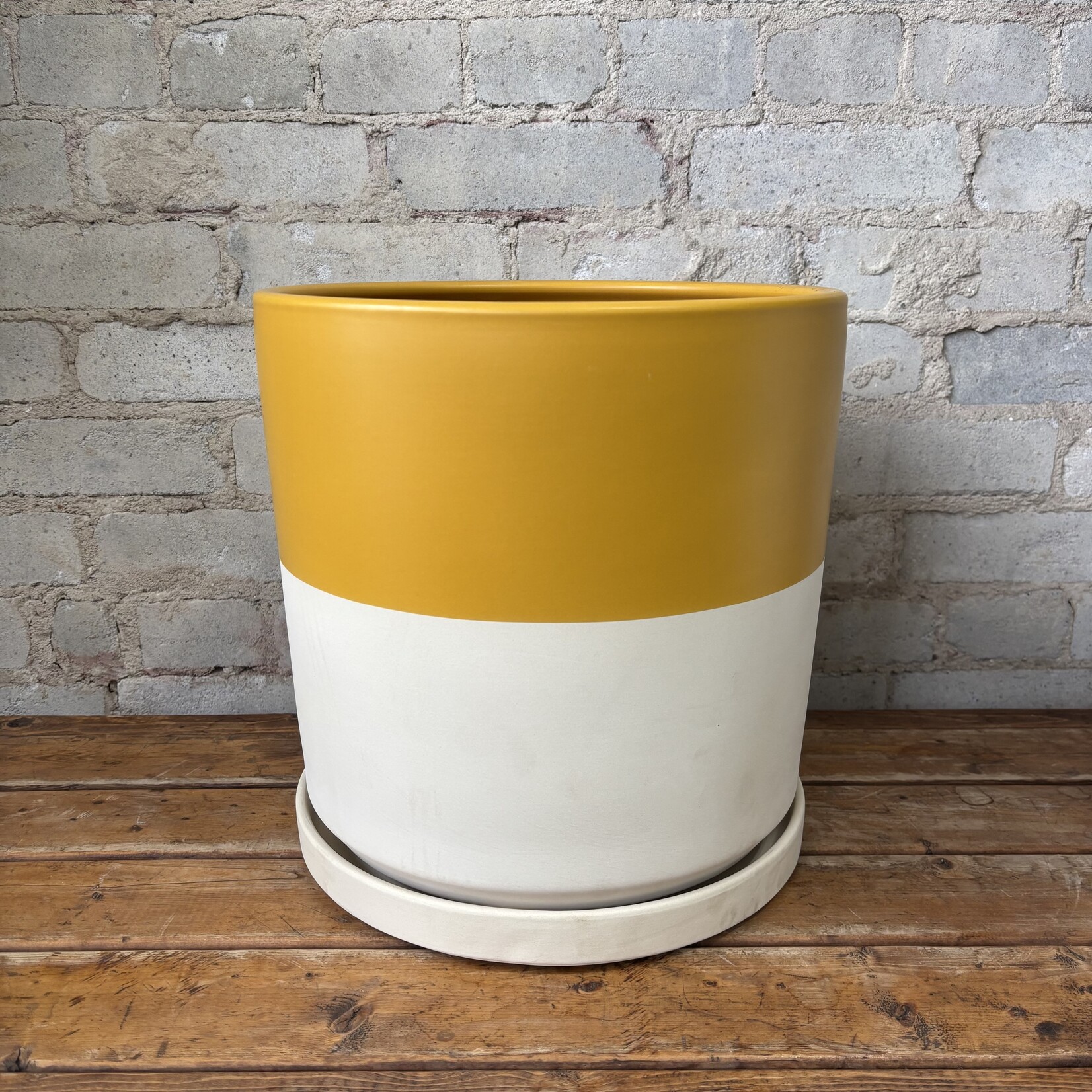 Momma Pots - Top Half Mustard 12.5"