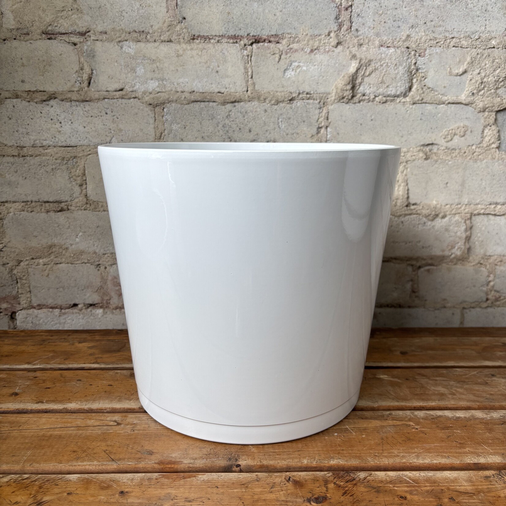 Tapered Pot White (Fits 10")
