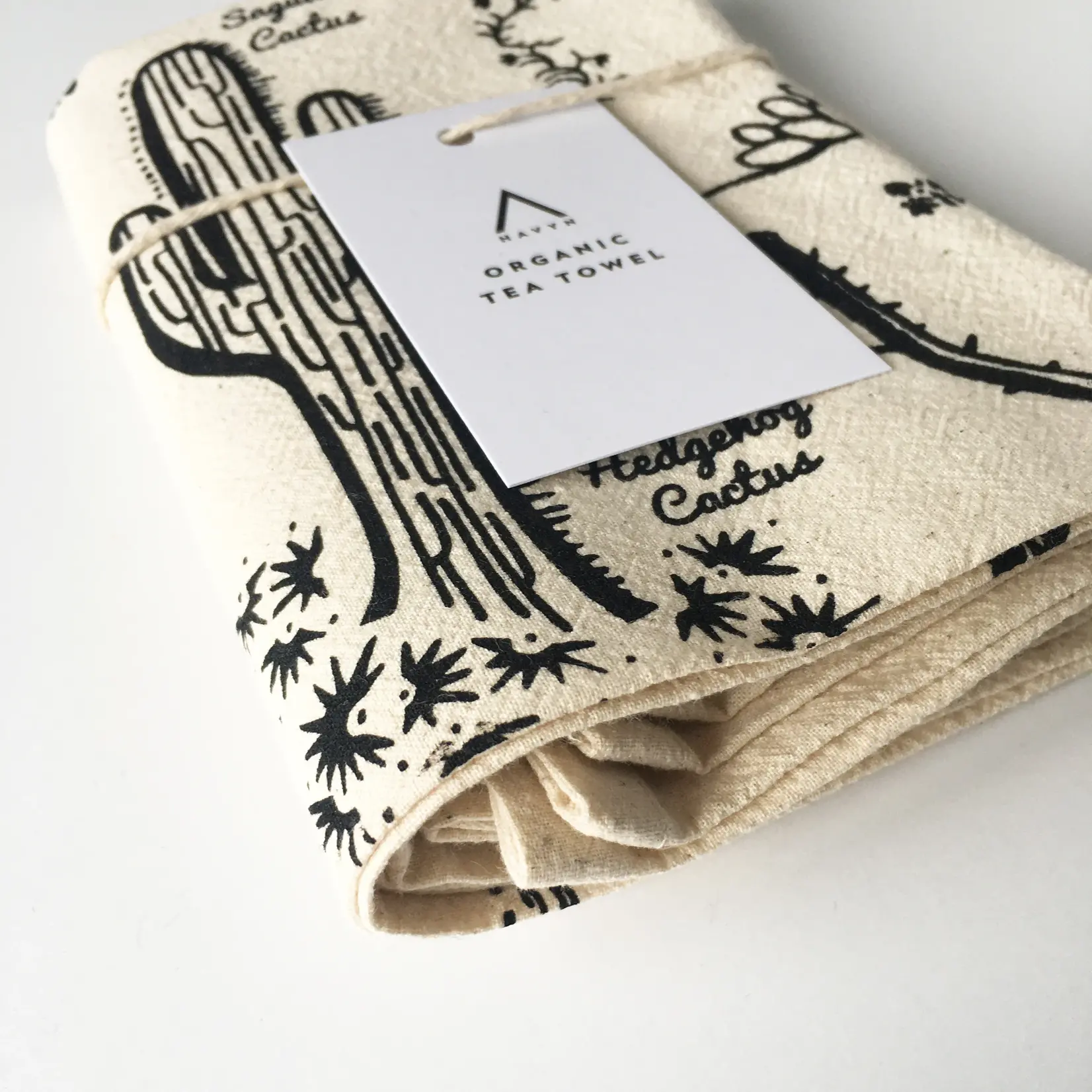 Screenprinted Tea Towel (by Havyn) Desert