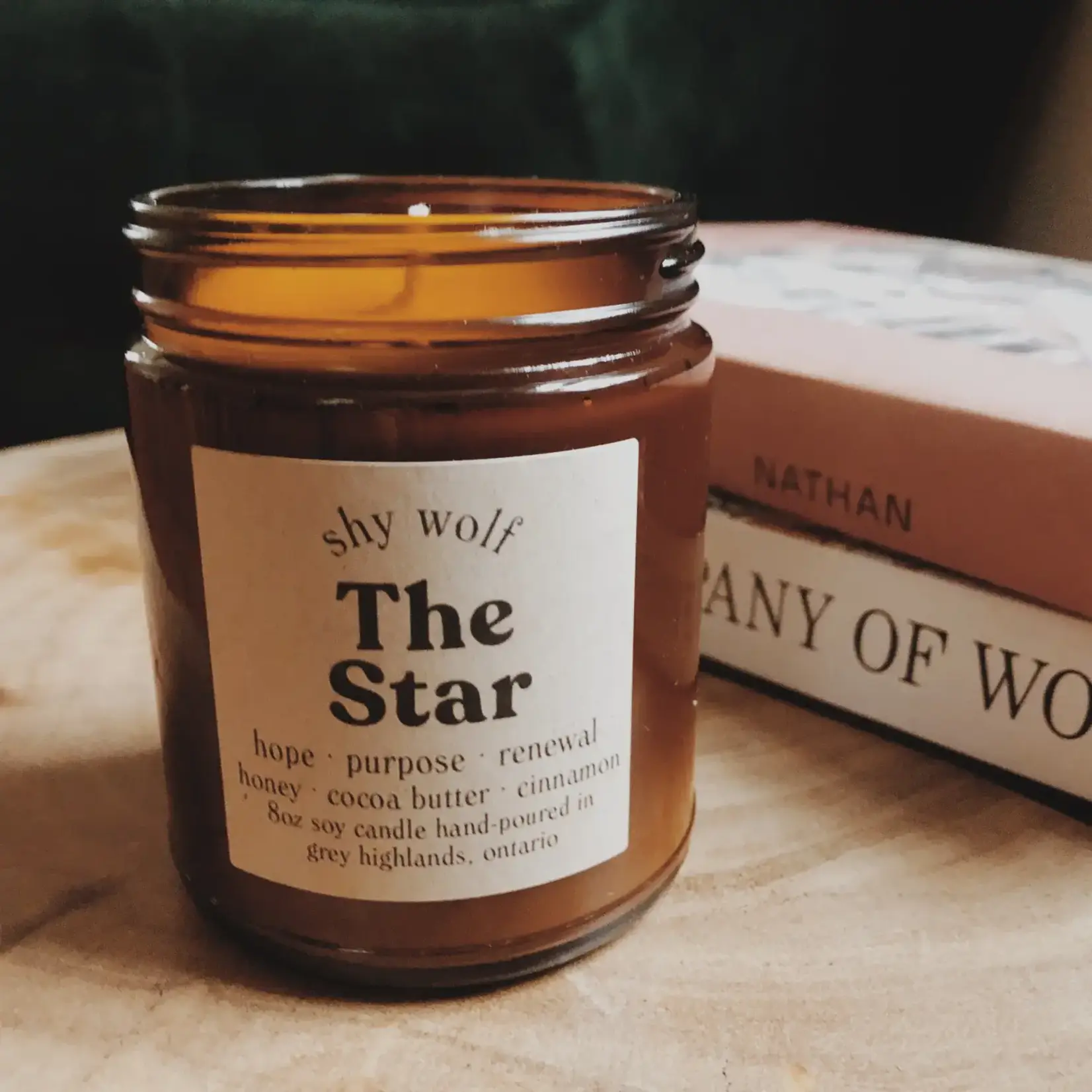 Shy Wolf Candle 8 oz. The Star