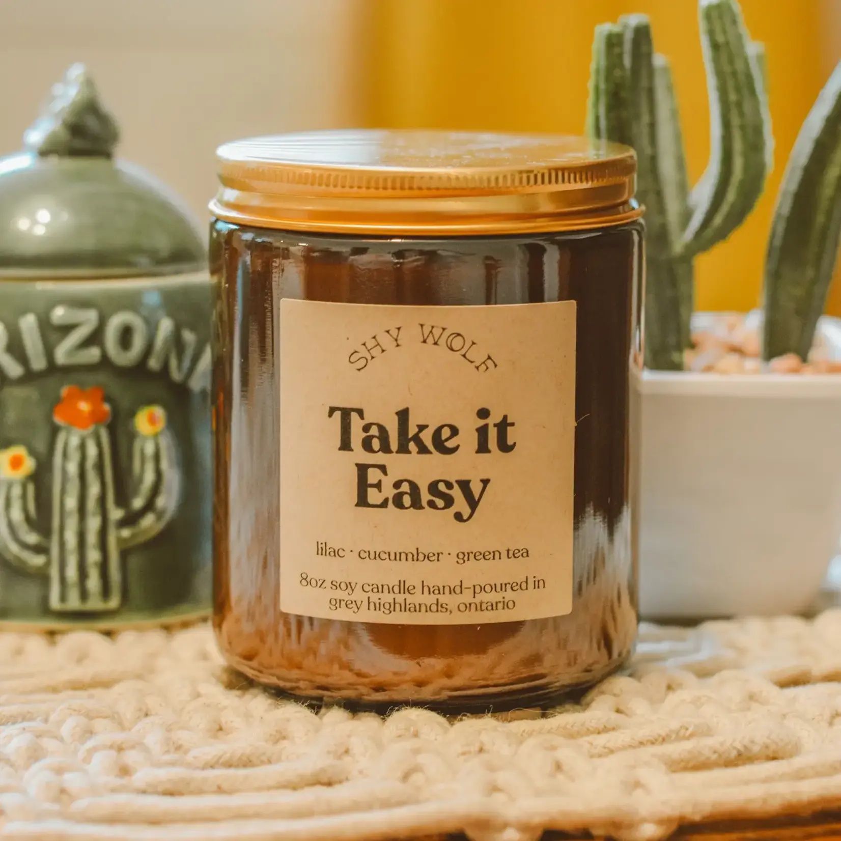 Shy Wolf Candle 8 oz. Take It Easy