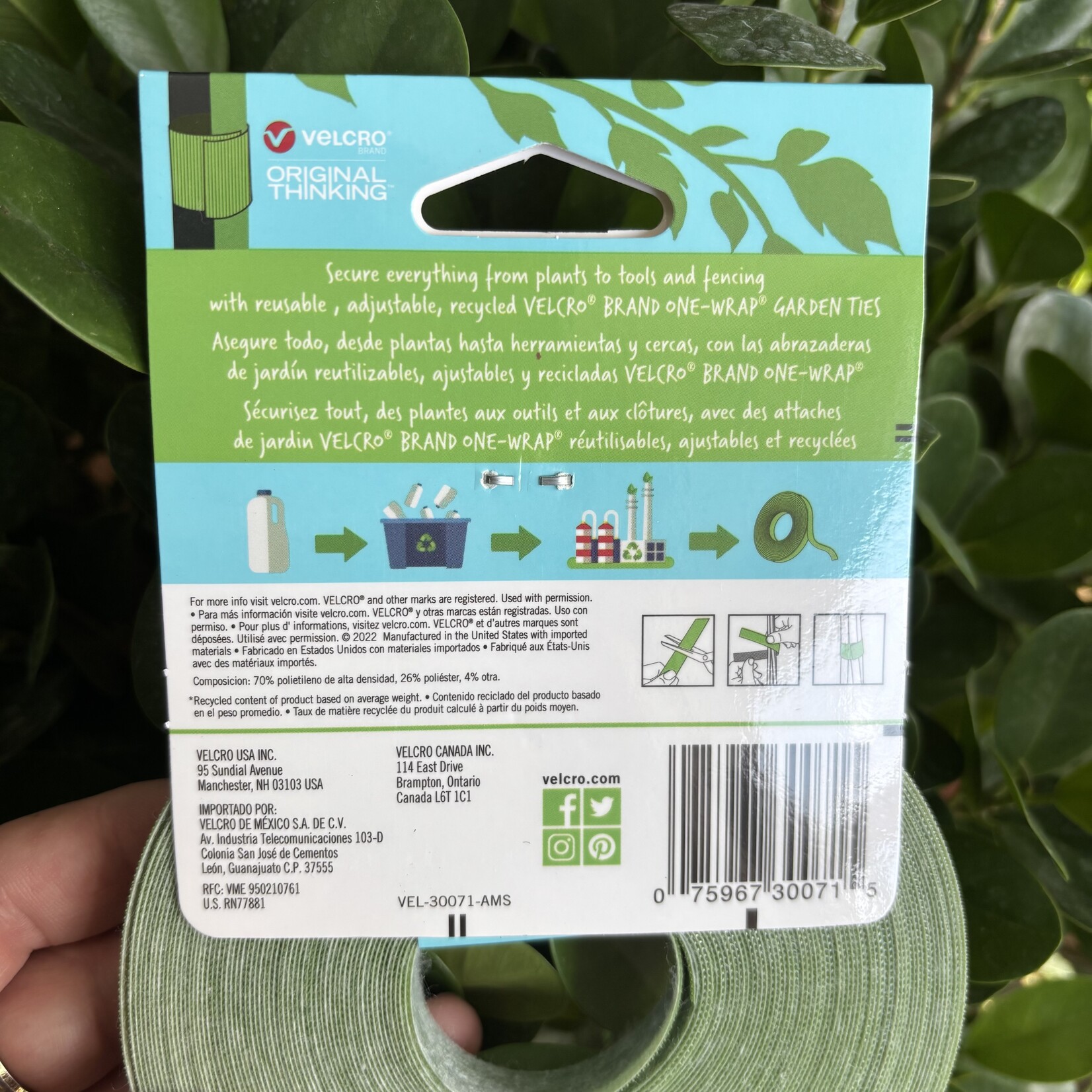 Velcro One-Wrap Plant Ties
