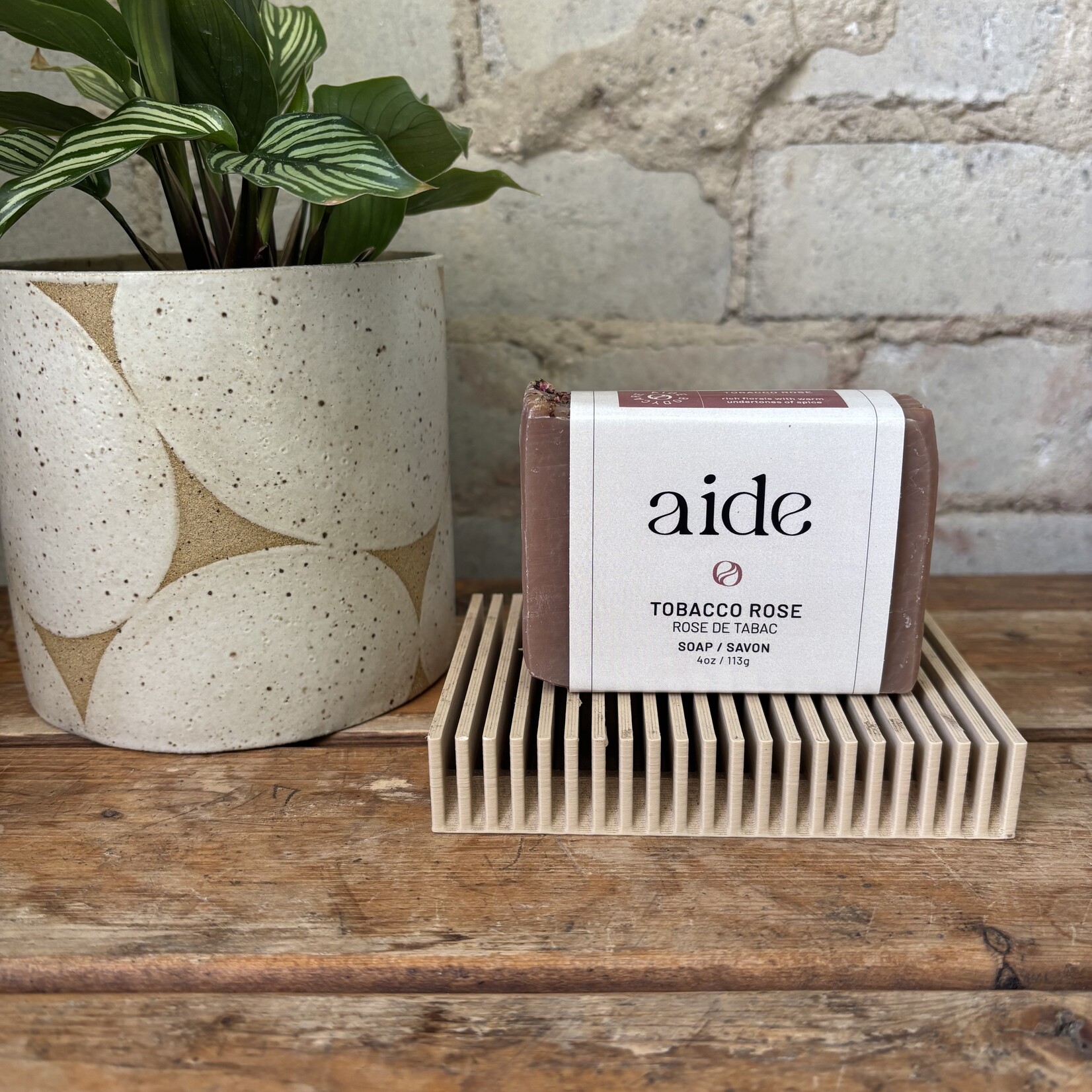 Aide Bodycare Soap Tobacco Rose