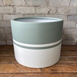 Common House  - Cylinder Pot Reflection Sage Large Low (fits 12")