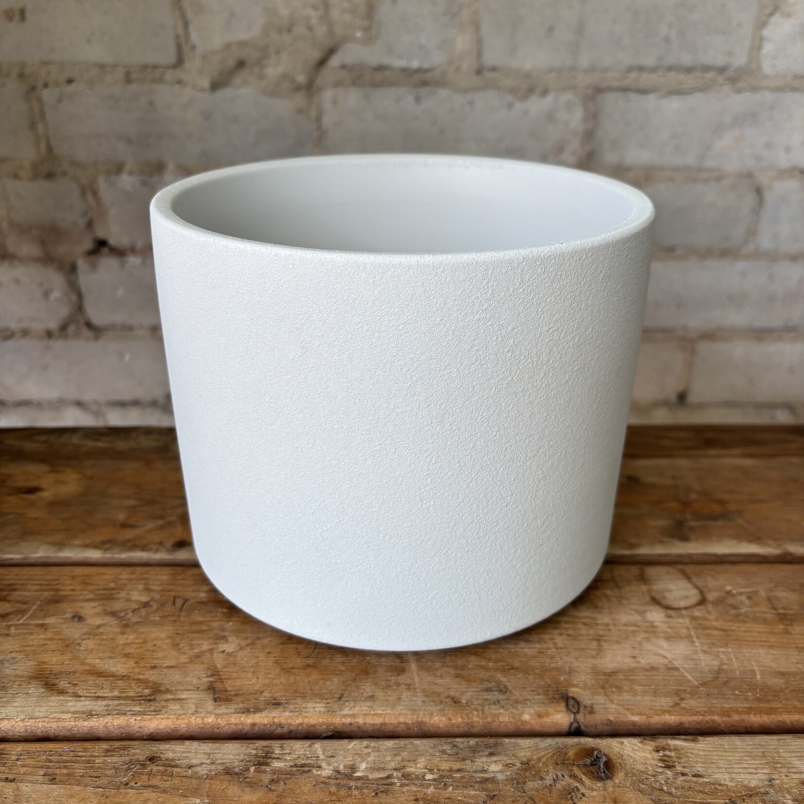 Miro Pot (fits 6") Greyish White