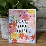 Greeting Card Love You Mom Greeting Card (Linden Paper Co.)