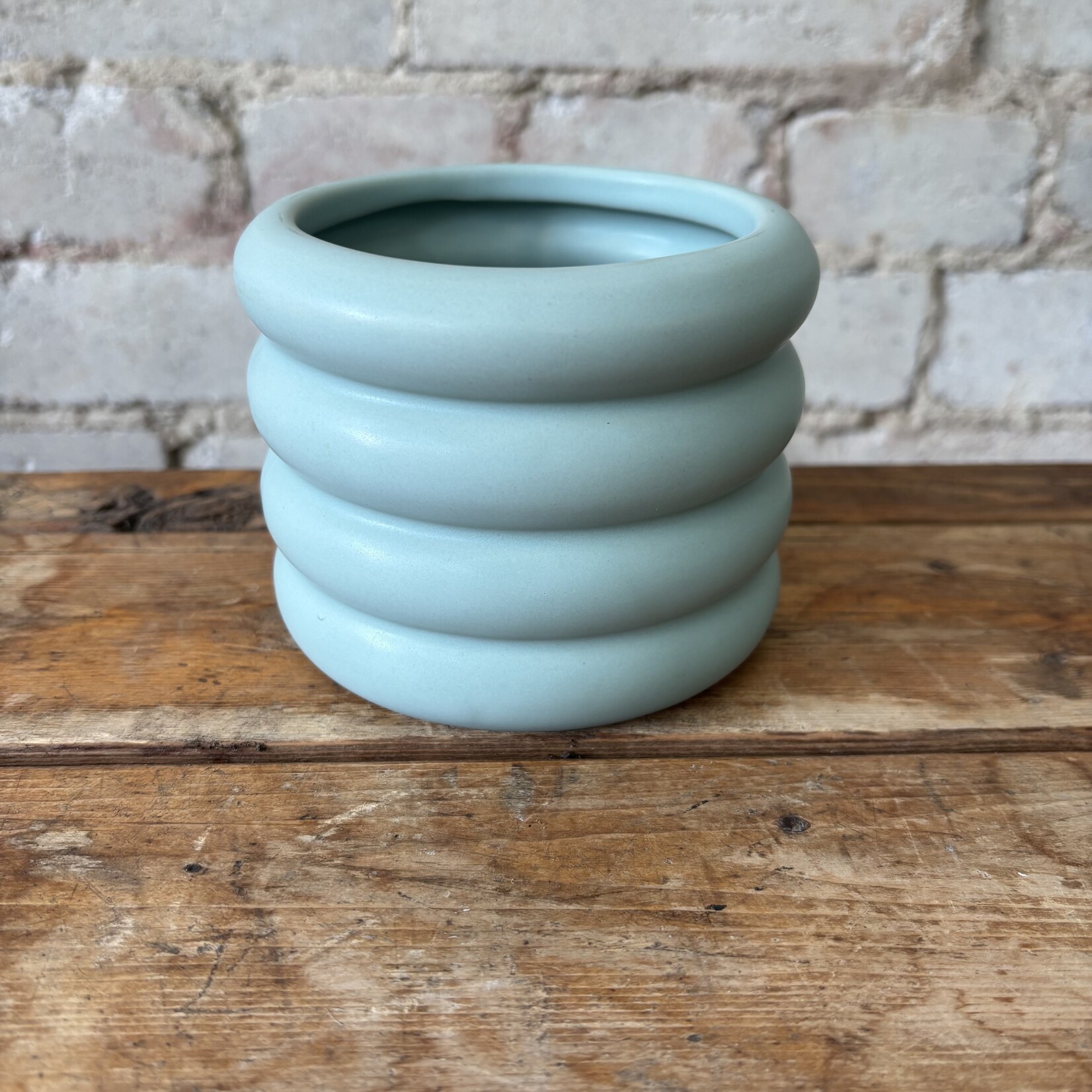 Blanche Pot (fits 3") Blue