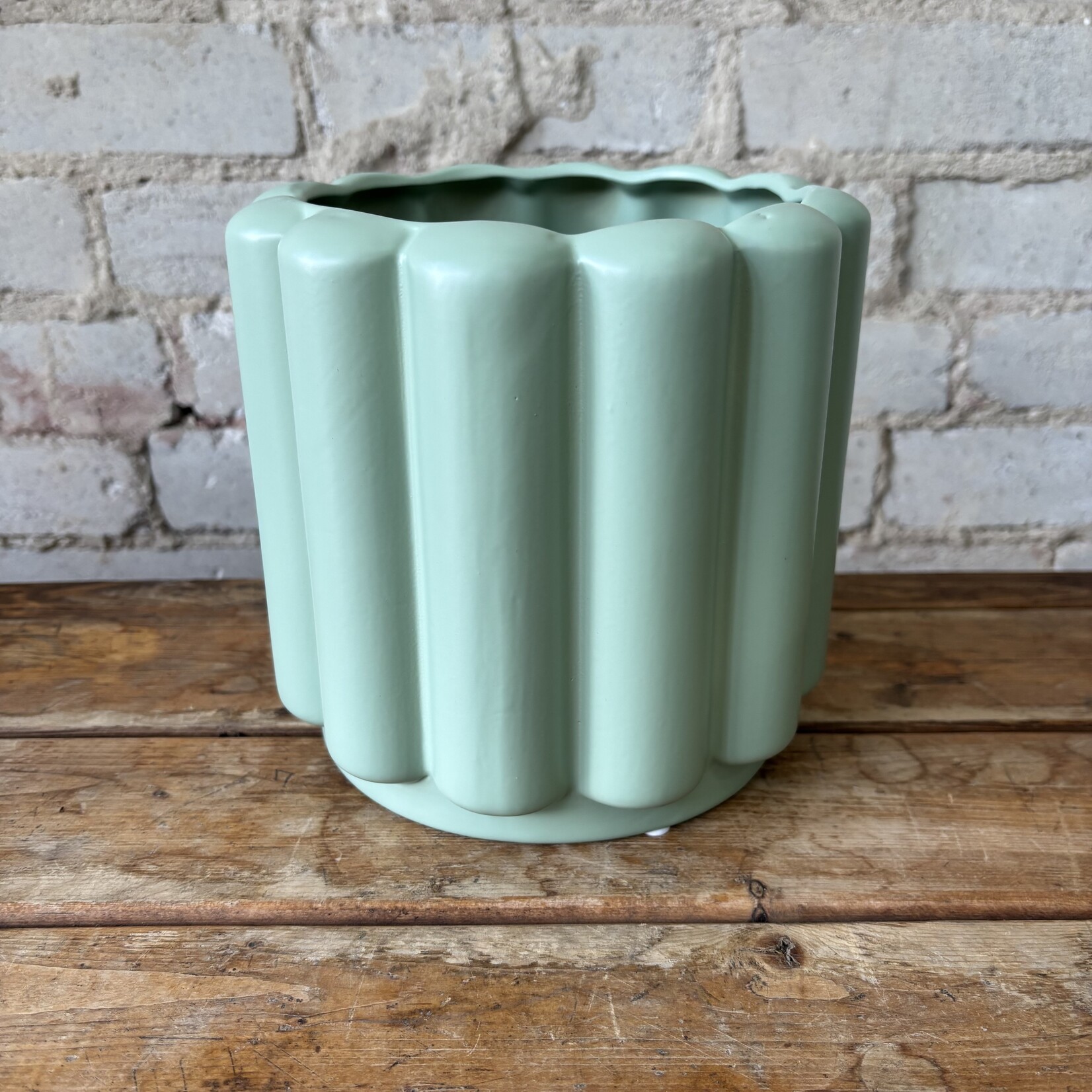 Beau Pot (fits 5") Green