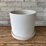 Capri Pot (fits 8") White