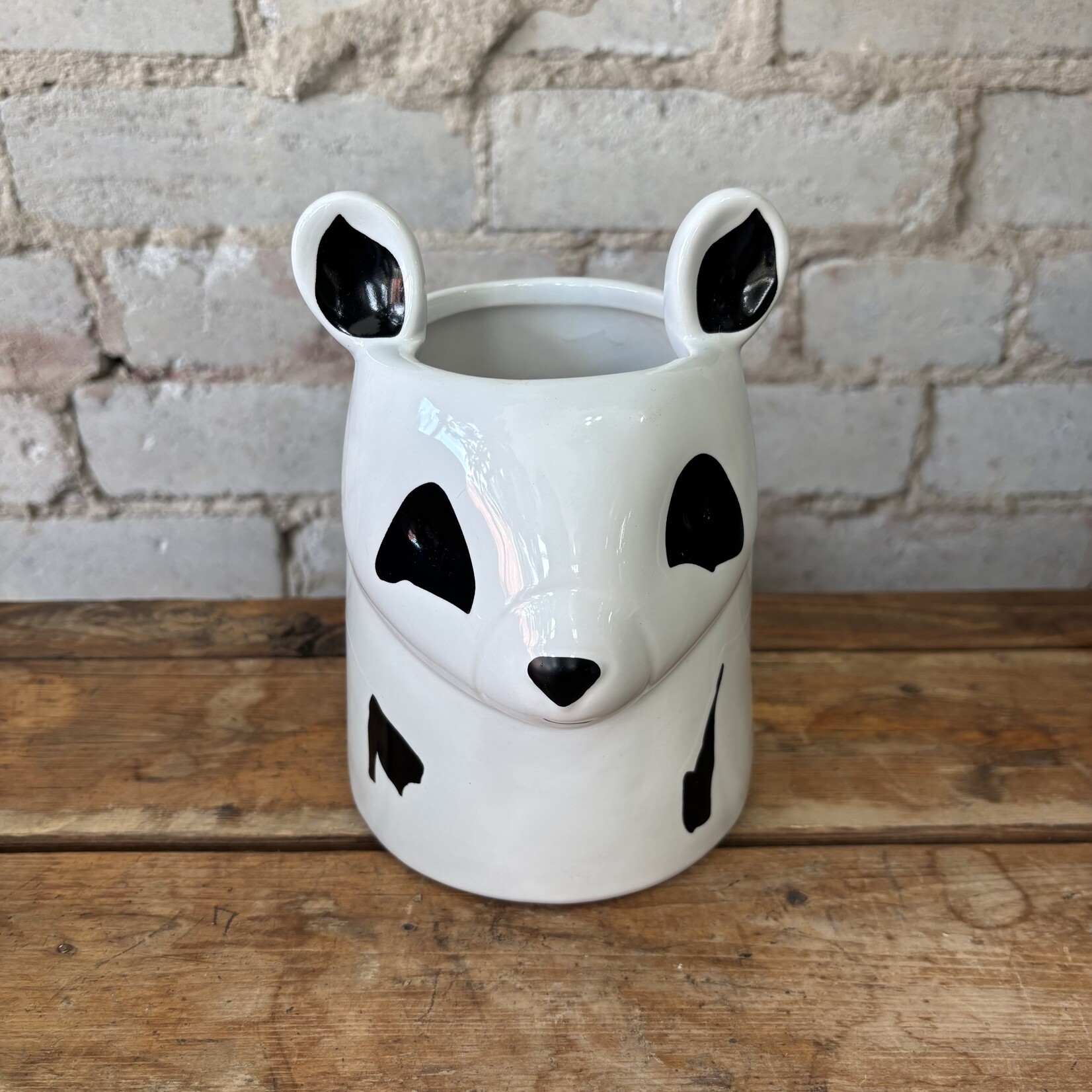 Fauna Pot (fits 3") Panda Bear