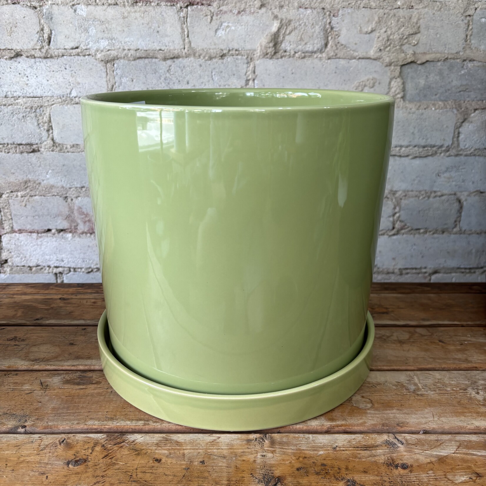 Capri Pot (fits 10") Green