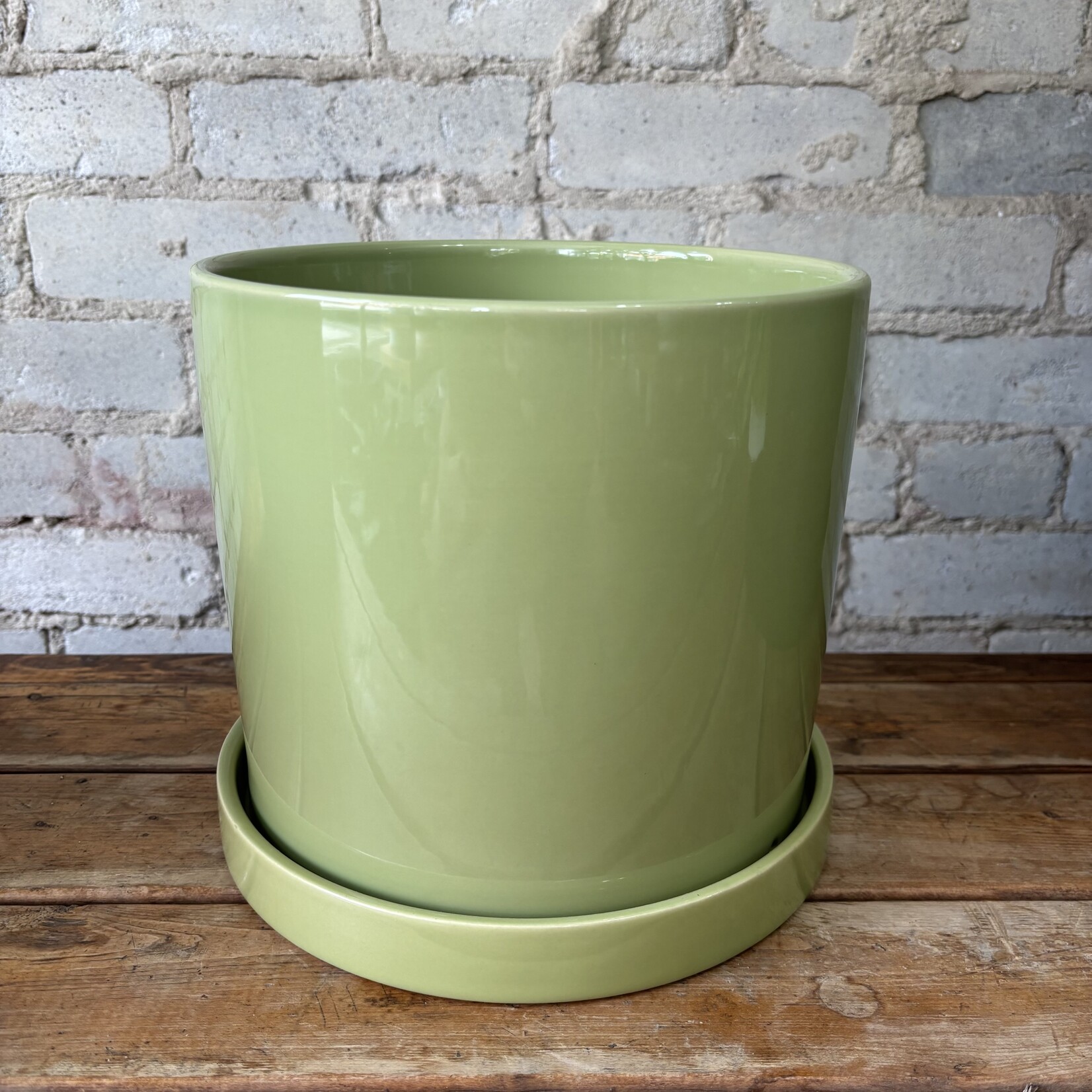 Capri Pot (fits 8") Green