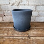 Graphite Pot with Saucer (fits 5")