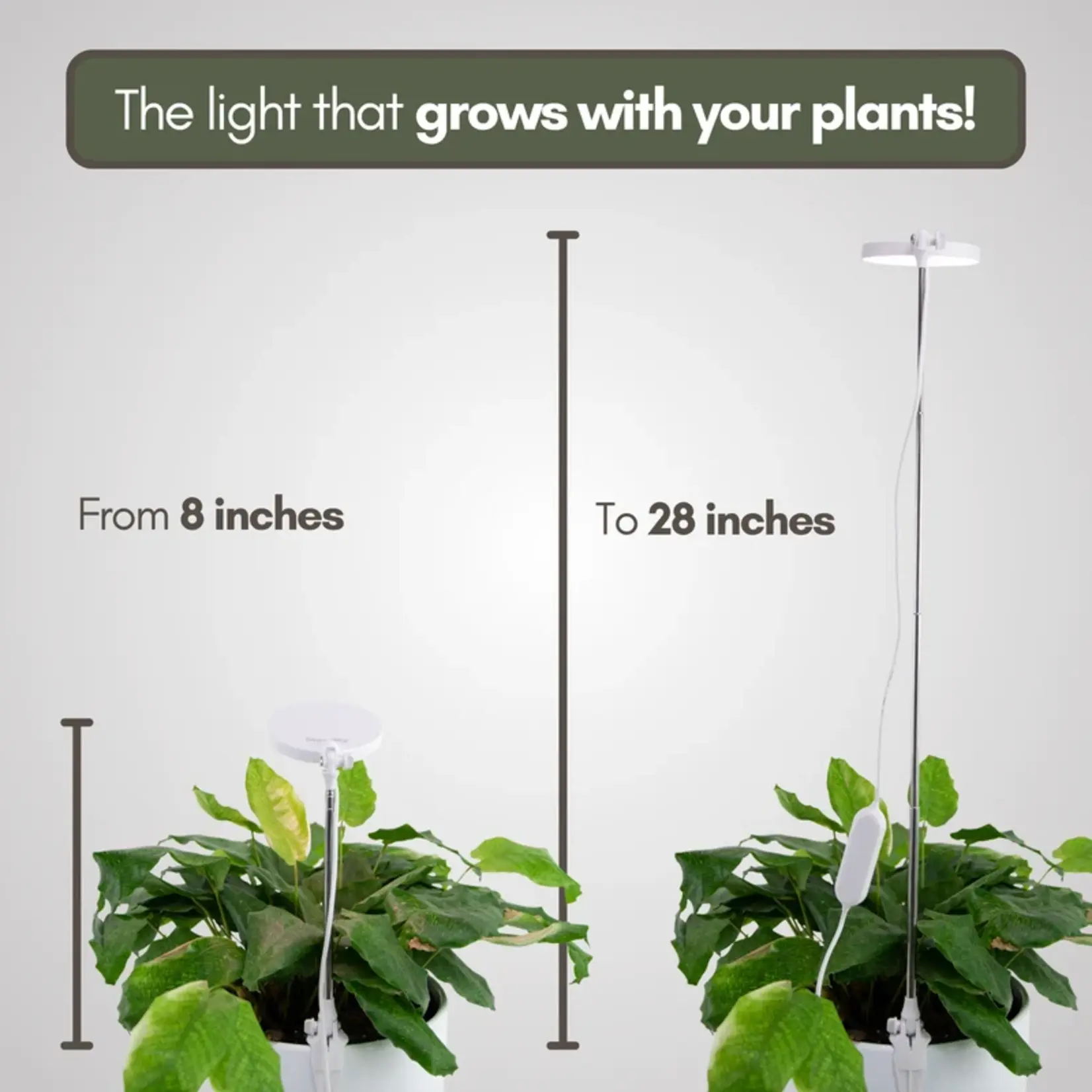 Mossify LED Grow Light 28"