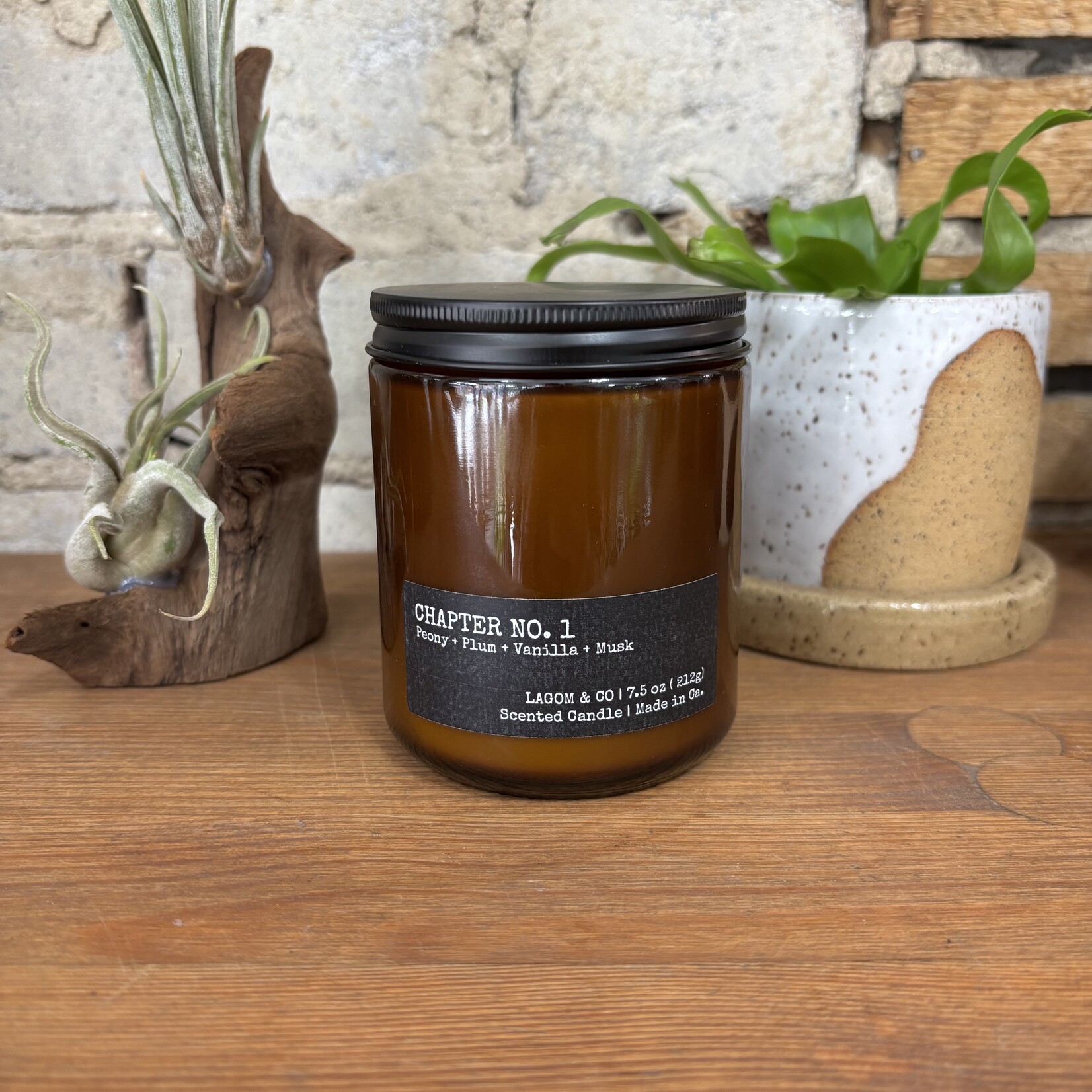 Lagom & Co Lagom & Co 7.5oz Candle 'Chapter No. 1'