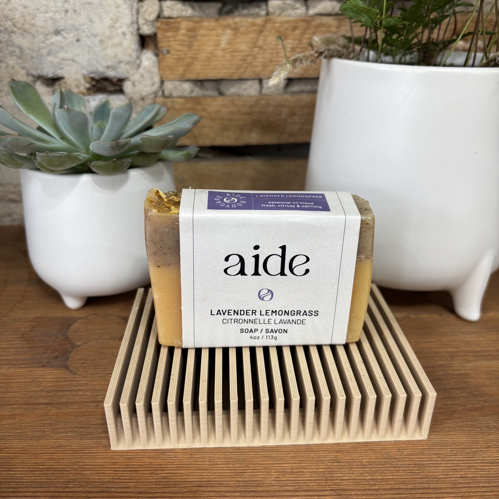 Aide Bodycare Soap Lavender Lemongrass