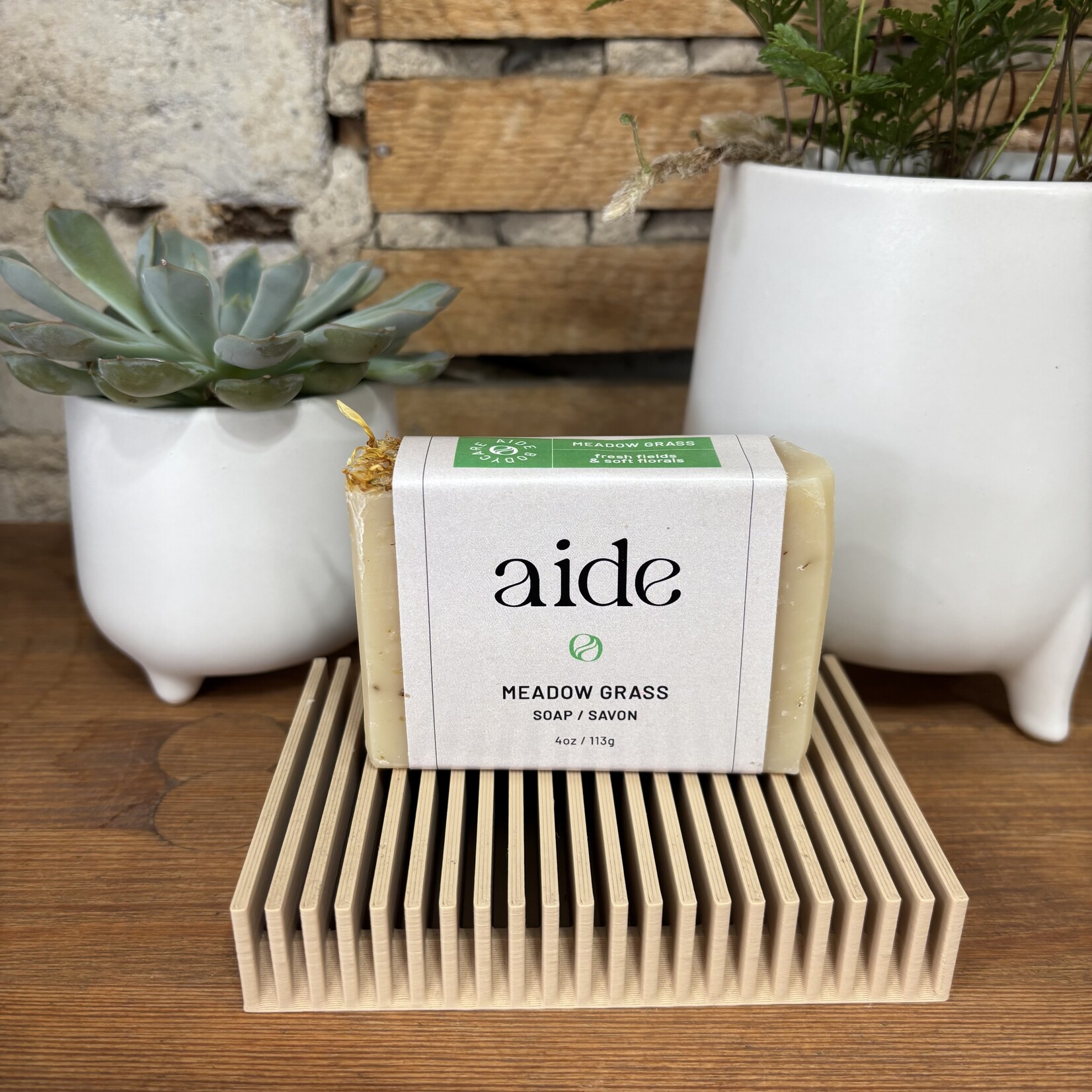 Aide Bodycare Soap Meadow Grass