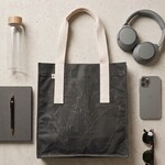 Vela VELA Waxed Canvas Tote Bag - Concrete