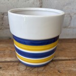Vita Pot (Fits 4") Cobalt & Mustard
