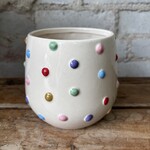 Colour Dot Pot (Fits 4")