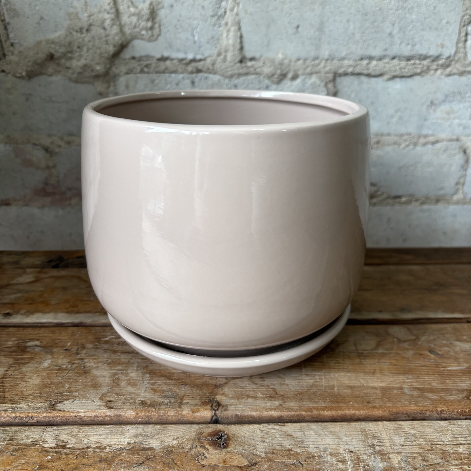 Nadia Pot (Fits 6") Taupe