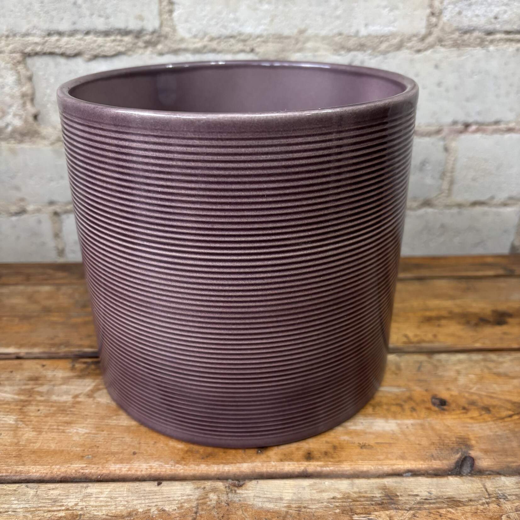 Aubergine Pot (Fits 6")