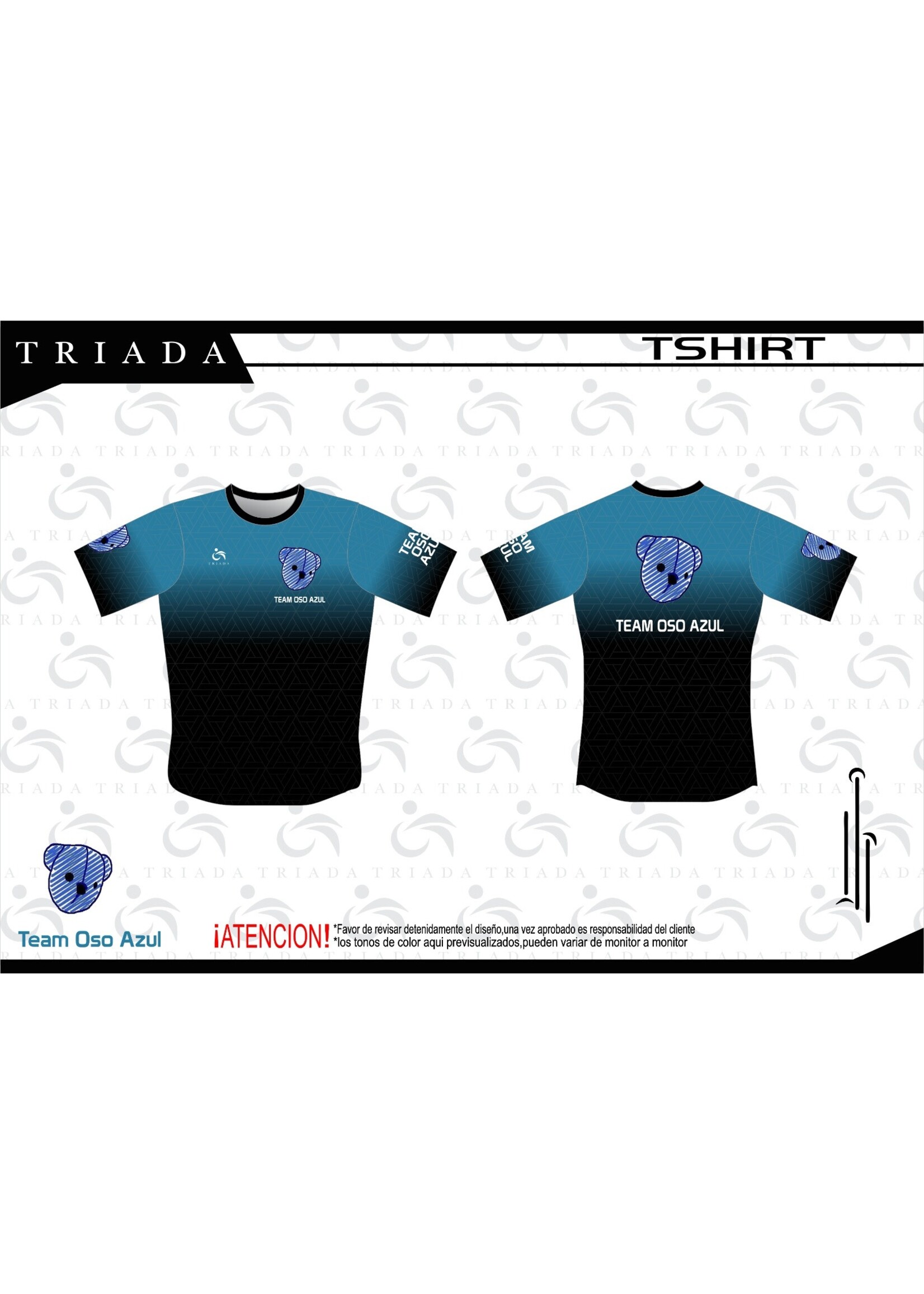 TRIADA T-SHIRT PERSONALIZADA