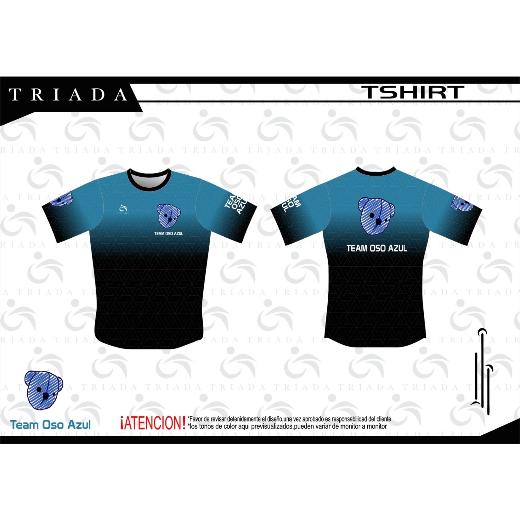 TRIADA T-SHIRT PERSONALIZADA