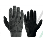 ROCKBROS Guantes de ciclismo completos RockBros (grises con triangulo gris) Talla L