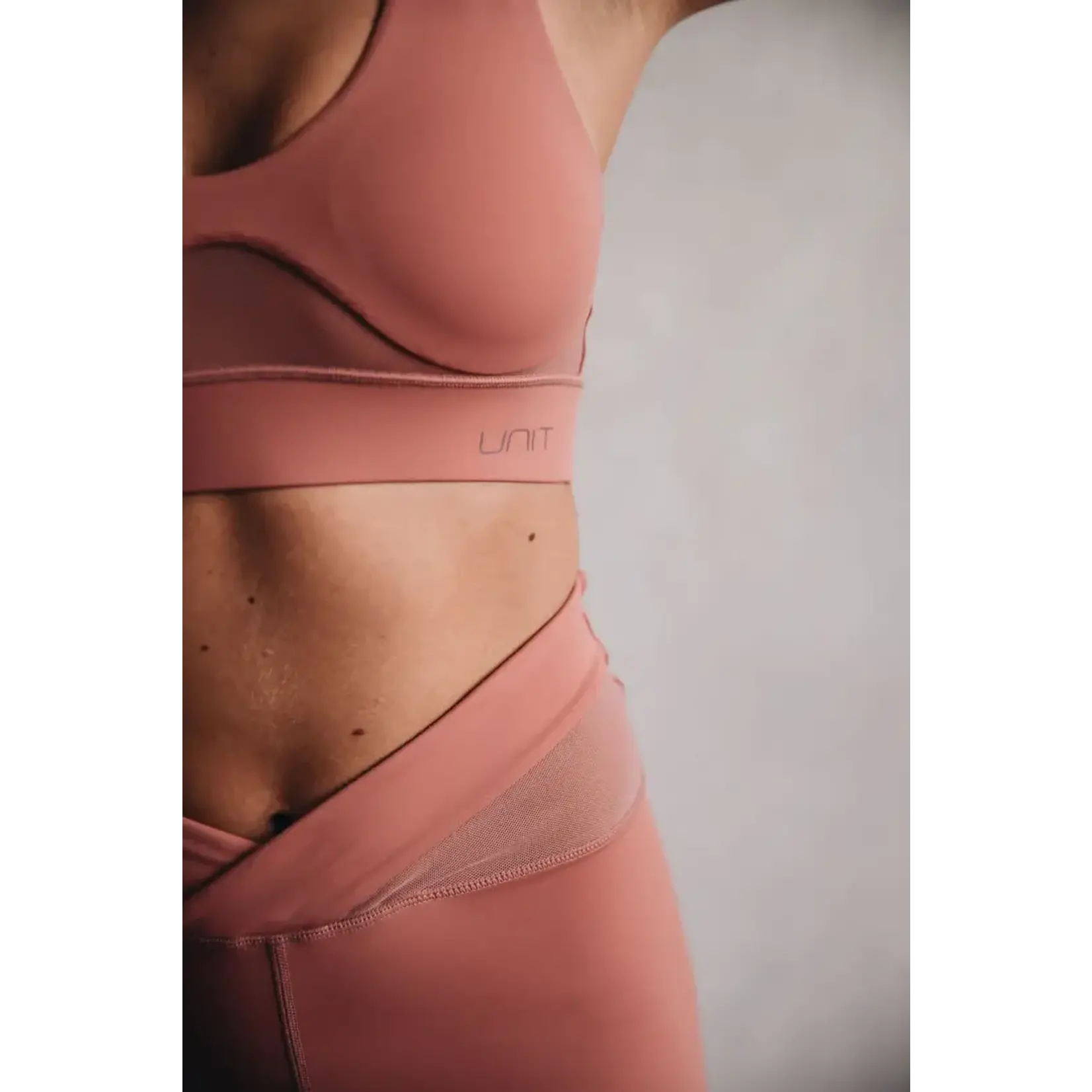Unit Leggins cruce frontal rosa