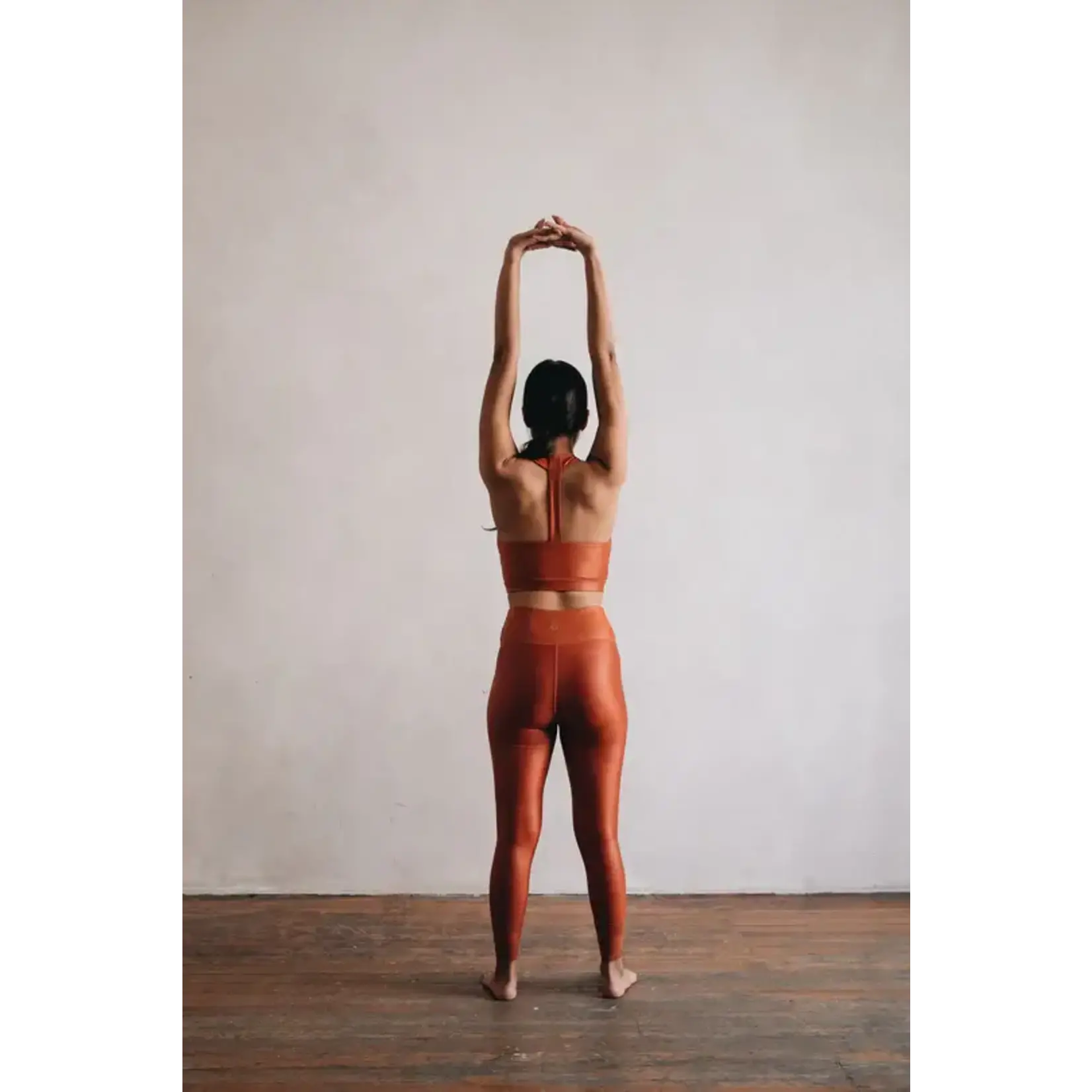 Unit Leggins cruce frontal naranja