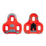 Placas para pedales de bicicleta Look ruta KEO Grip 9º color Rojo